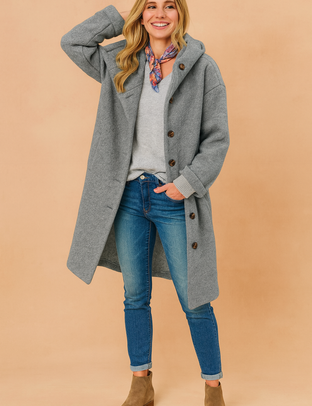 Sophie Laurent | Hooded Coat For Women