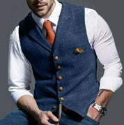 Luca Moretti | Classic Formal Vest For Men