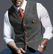 Luca Moretti | Classic Formal Vest For Men