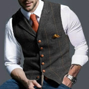 Luca Moretti | Classic Formal Vest For Men