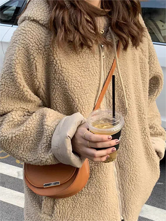Amélie Sinclair | Sherpa Hooded Winter Jacket For Women