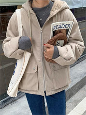 Amélie Sinclair | Sherpa Hooded Winter Jacket For Women
