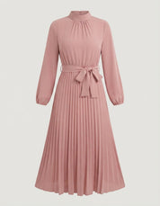 Lauren Ryan | Pleated Midi Dress For Women