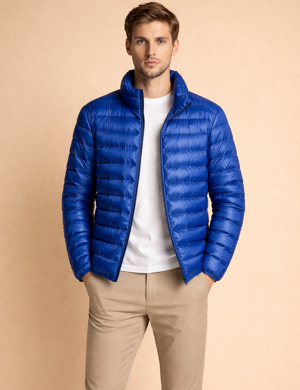 Matteo Ricci | Luxury Lightweight Quilted Jacket For Men