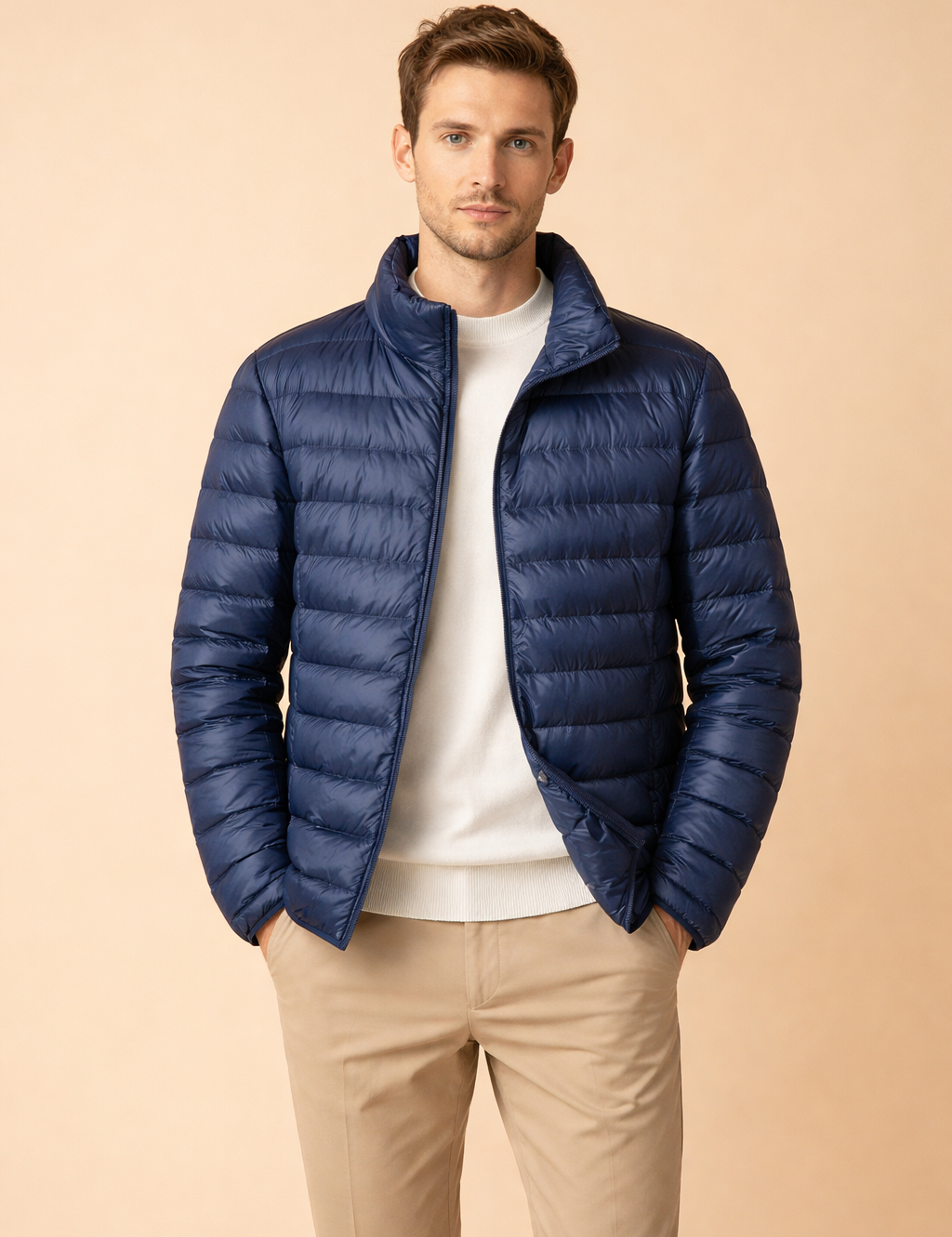 Matteo Ricci | Luxury Lightweight Quilted Jacket For Men