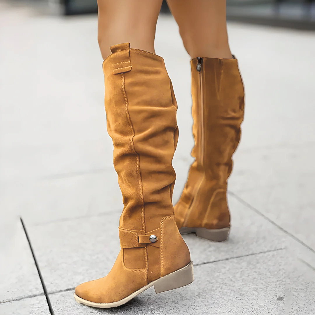 Bravelle Stride | Classic Knee-High Boots
