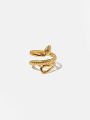 Amélie Dupont | Serpentine Gold Wrap Ring For Women