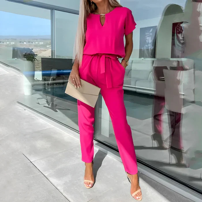 Elena Bianchi | Effortless Tailored Two-Piece Set For Women