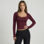 Sophie Laurent | Long Sleeve Top For Women