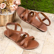 Elvara Breeze | Cross-Strap Comfort Sandals