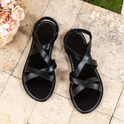 Elvara Breeze | Cross-Strap Comfort Sandals