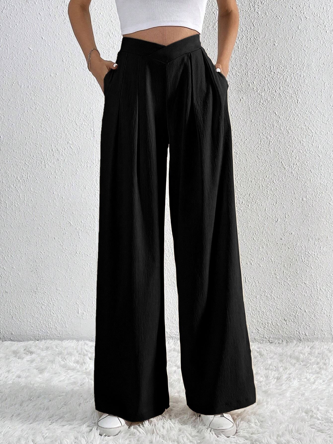 Aurélien Dubois | Effortless Wide-Leg Tailored Trousers For Women