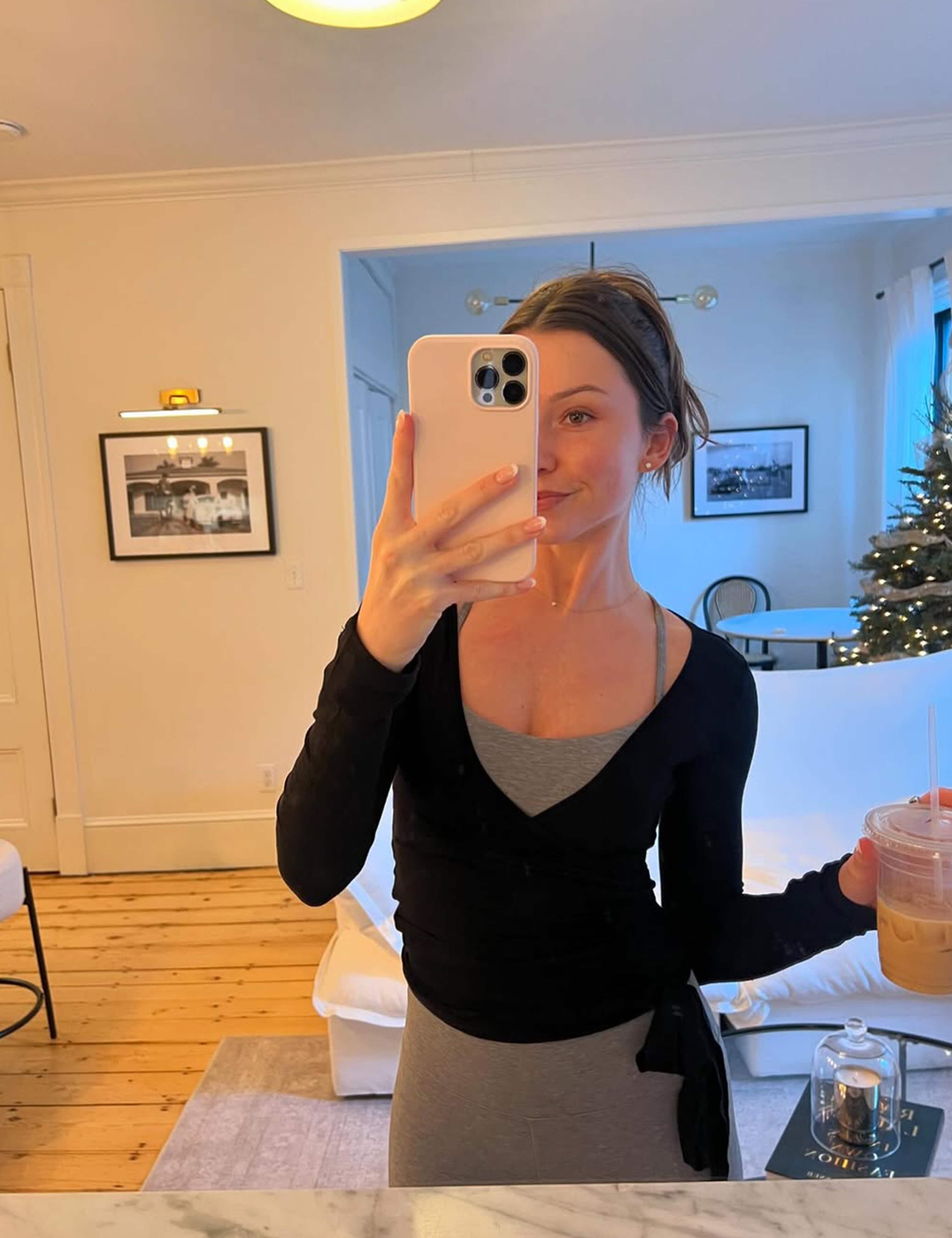Elise Moreau | Sculpt Wrap Top For Women