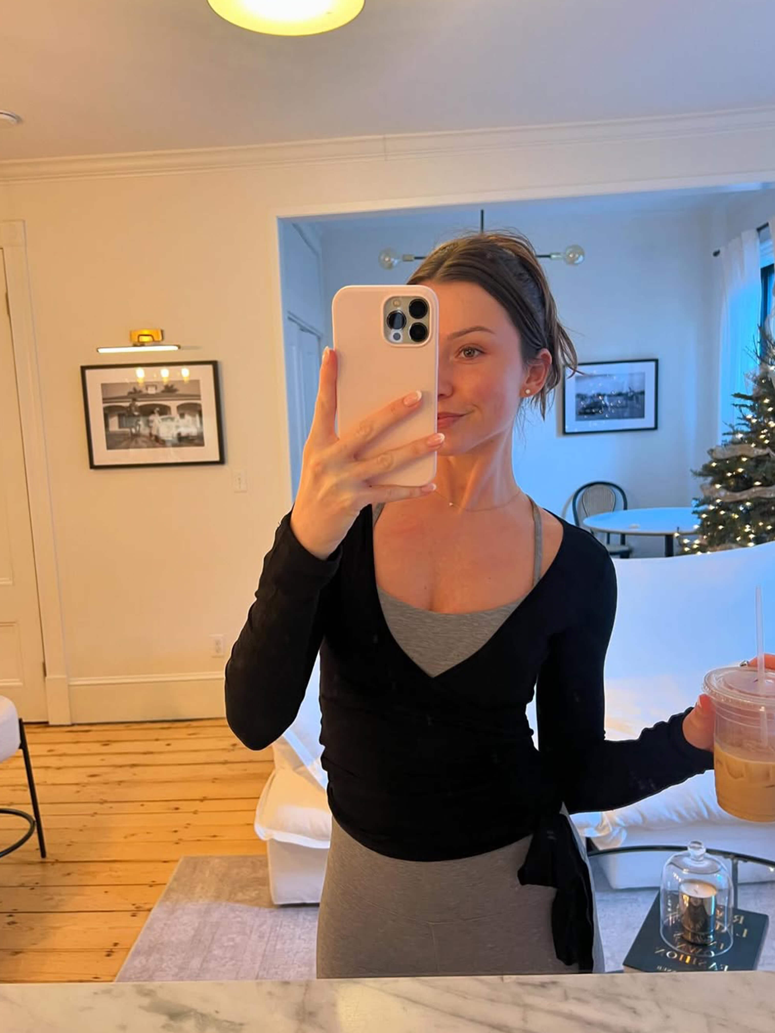 Elise Moreau | Sculpt Wrap Top For Women