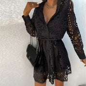 Chloé Beaumont | Lace Romance Mini Dress For Women