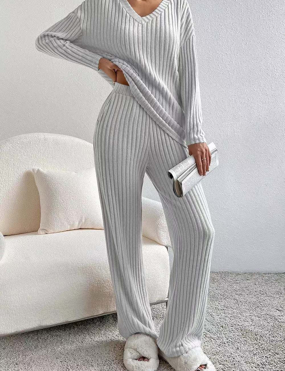 Sienna Laurent | Soft Knit Lounge Set For Women