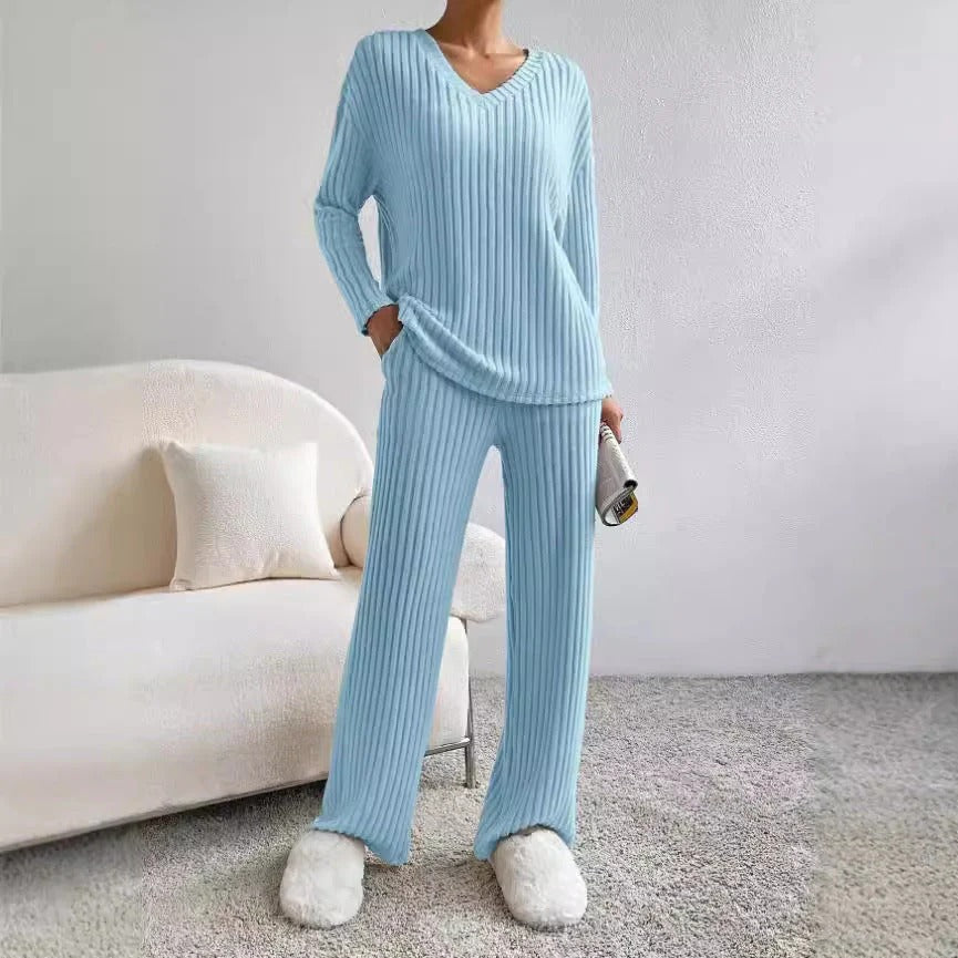 Sienna Laurent | Soft Knit Lounge Set For Women