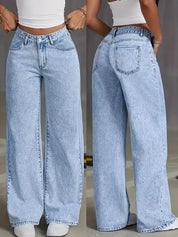 Chloé Bernard | Relaxed Wide-Leg Denim Jeans For Women