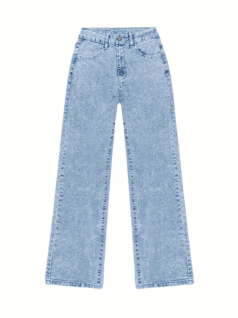Chloé Bernard | Relaxed Wide-Leg Denim Jeans For Women