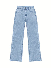 Chloé Bernard | Relaxed Wide-Leg Denim Jeans For Women