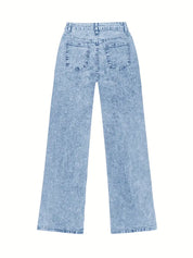 Chloé Bernard | Relaxed Wide-Leg Denim Jeans For Women