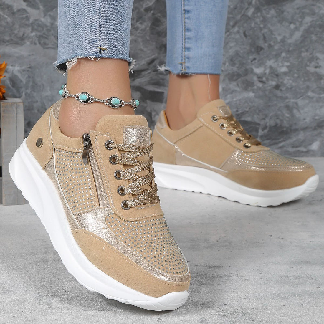 Alessia Moretti | Comfort Luxe Everyday Sneakers For Women