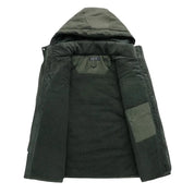 James Hartley | Insulated Hooded Parka Jacket For Men