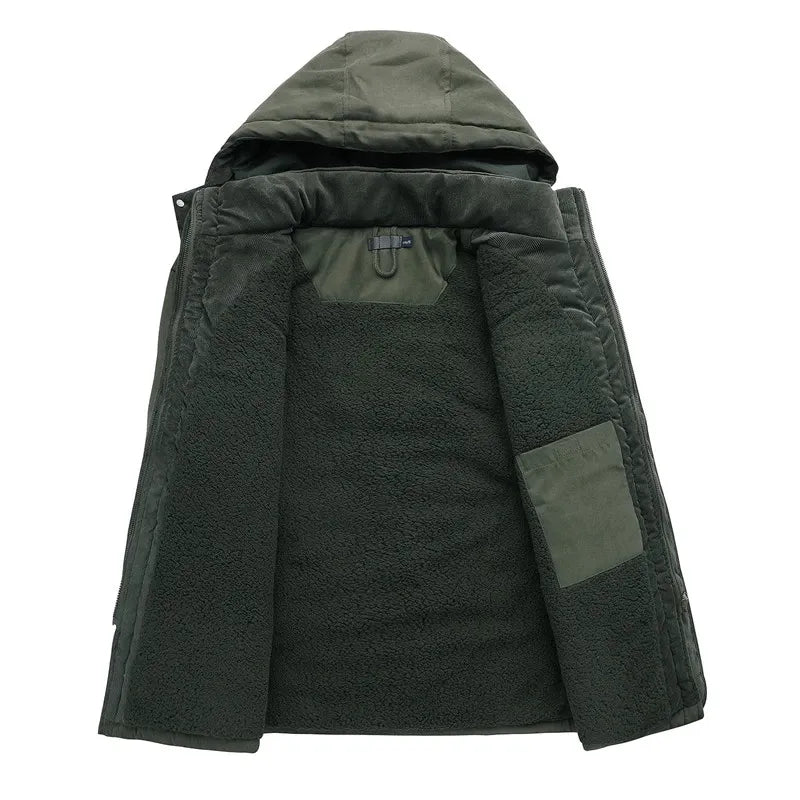 James Hartley | Insulated Hooded Parka Jacket For Men