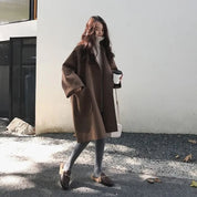 Camille Rousseau | Luxury Long Wool Coat For Women