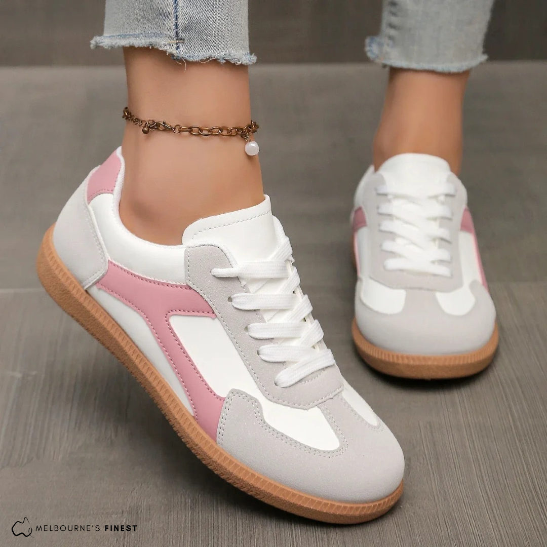 Isabella Moretti | Retro Court Sneakers For Women