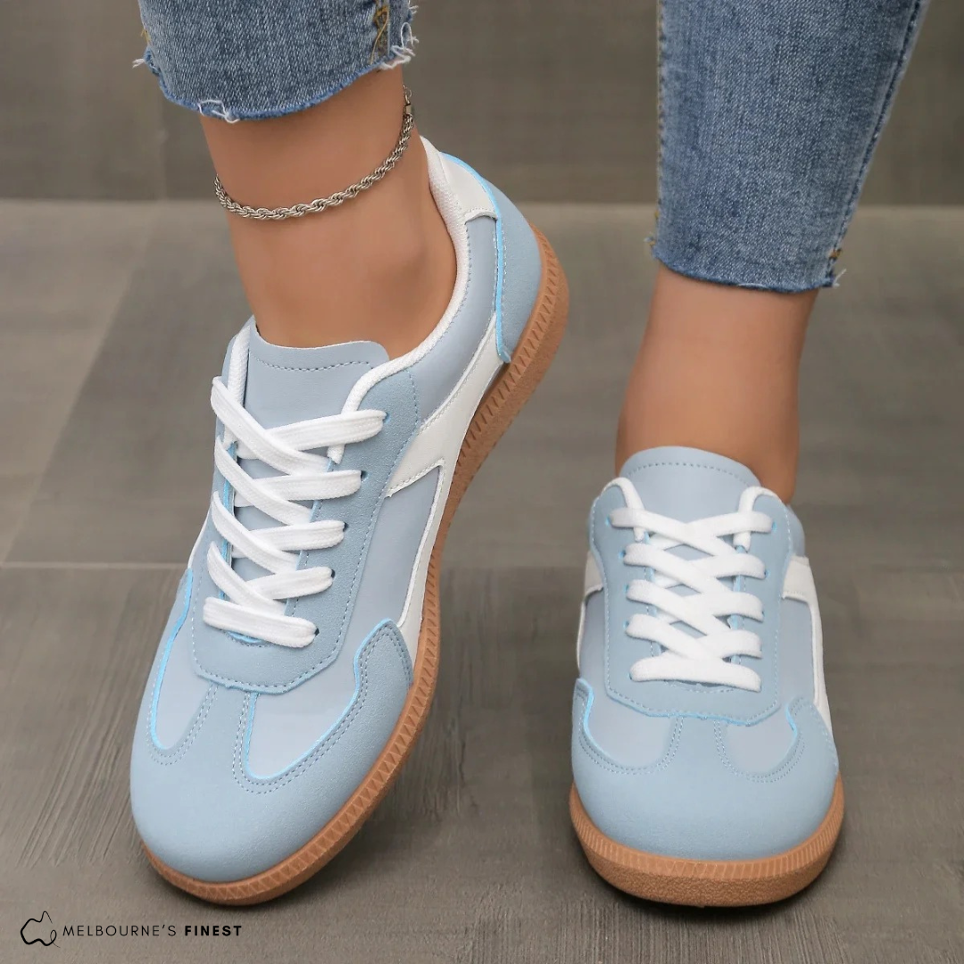 Isabella Moretti | Retro Court Sneakers For Women