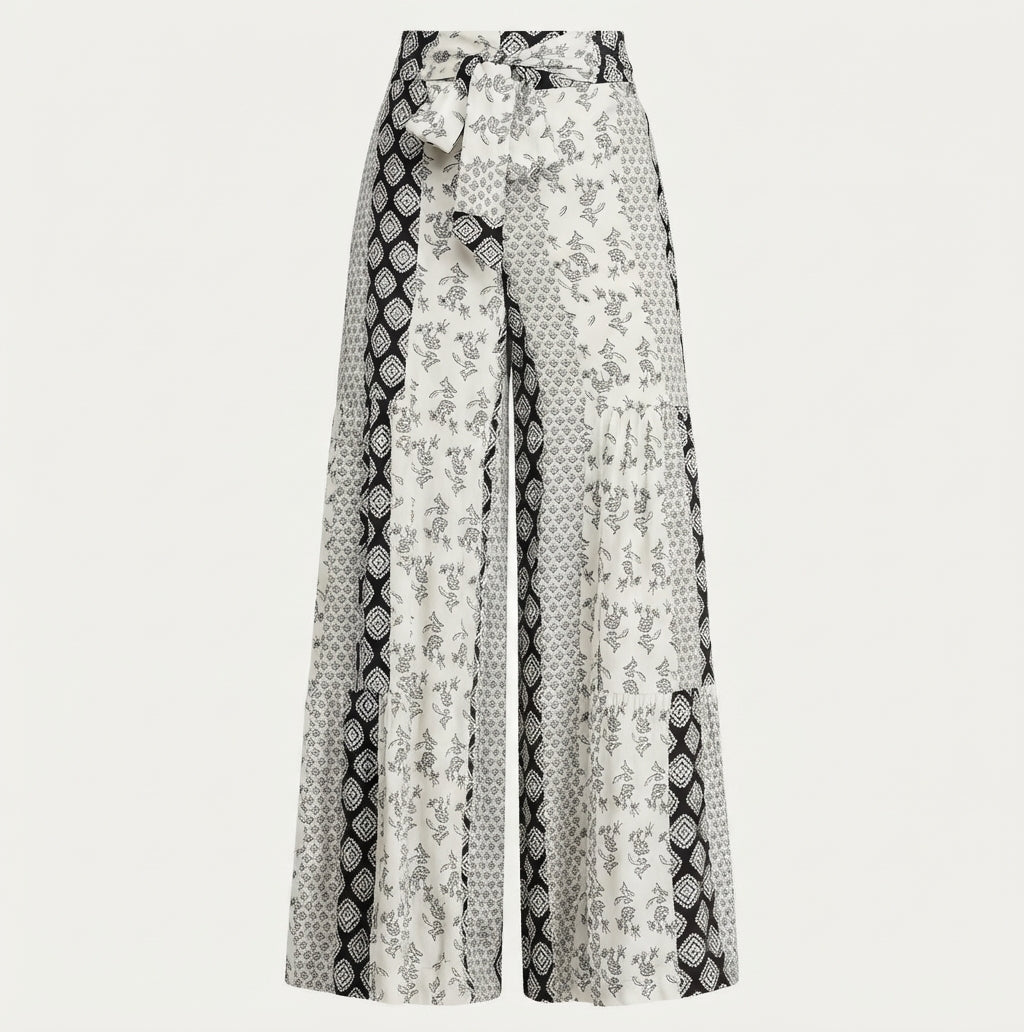 Mackenzie Rowley | Tie-Waist Wide-Leg Pants For Women