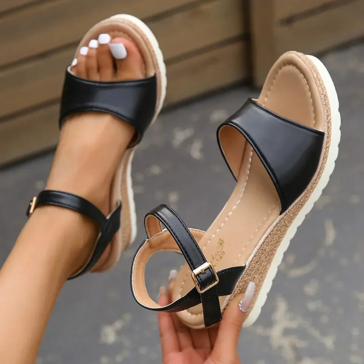 Margaret Hawthorne | Platform Wedge Sandals For Women