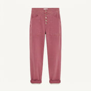 Marnie Ellison | Linen Trousers With Button Detail For Women