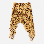 Matilda Hayes | Tiger Print Asymmetric Midi Skirt For Women