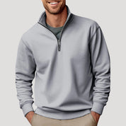 Julien Moreau | Premium Zip-Neck Sweater For Men
