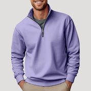 Julien Moreau | Premium Zip-Neck Sweater For Men
