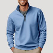 Julien Moreau | Premium Zip-Neck Sweater For Men