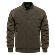 Luca Moretti | Quilted Bomber Jacket With Luxe Comfort For Men