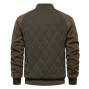 Luca Moretti | Quilted Bomber Jacket With Luxe Comfort For Men