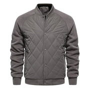 Luca Moretti | Quilted Bomber Jacket With Luxe Comfort For Men
