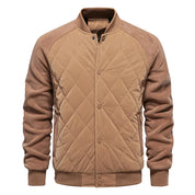Luca Moretti | Quilted Bomber Jacket With Luxe Comfort For Men