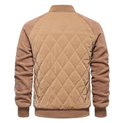 Luca Moretti | Quilted Bomber Jacket With Luxe Comfort For Men