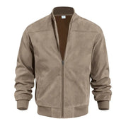 Luca Bianchi | Premium Suede-Touch Bomber Jacket For Men