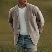 Luca Moretti | Premium Knit Button Cardigan For Men