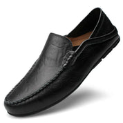 Marco De Santis | Classic Leather Slip-On Loafers with Timeless Comfort For Men
