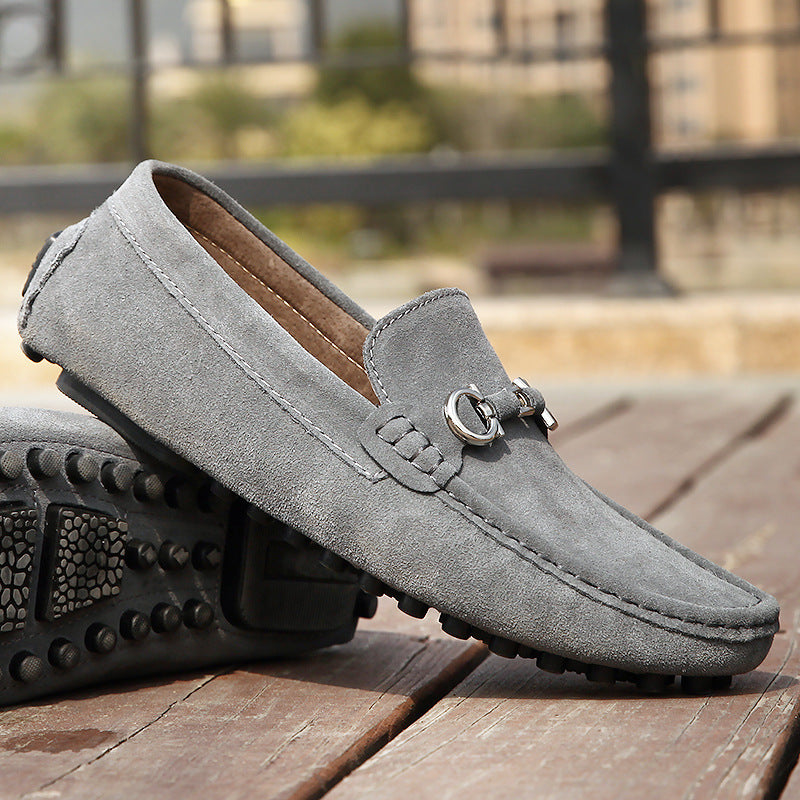 Joel Carter | Suede Driving Loafers For Men