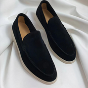 Luca Bianchi | Suede Slip-On Loafers with Effortless Comfort For Men