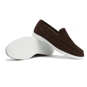 Luca Bianchi | Suede Slip-On Loafers with Effortless Comfort For Men