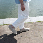 Luca Bianchi | Suede Slip-On Loafers with Effortless Comfort For Men